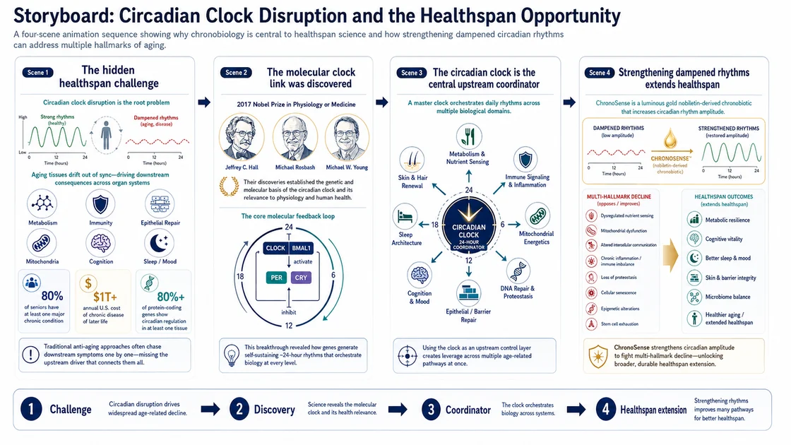 Circadian science storyboard